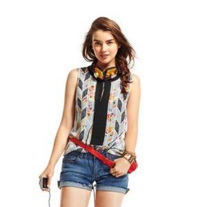 cabi Grosgrain Top EUC XL